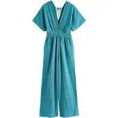 Next Jumpsuit cyanblå