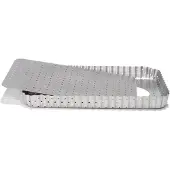 Patisse formplåt perforerad i stål 32 x 22 cm silver