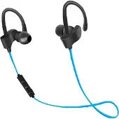 Esperanza EH188B - Hörlurar med mikrofon - inuti örat - Bluetooth - trådlös - svart, blå