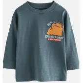 Next T-shirt grå / gran / orange
