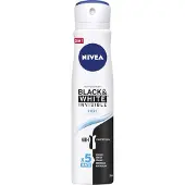 Nivea Black & White Invisible Pure Antiperspirant Spray for Women 250ml