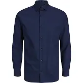 Jack & Jones Blaparker Skjorta Med Långa ärmar