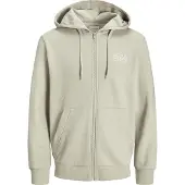 Jack & Jones Corp Logo Sweatshirt Med Dragkedja