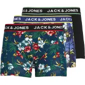 Jack & Jones Boxershorts mörkblå / brun / svart / off-white