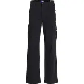 Jack & jones Byxor - JpstKane - Noos - Svart - - 12 år (152) - Byxor - Bomull
