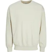 Jack & Jones Sweatshirt 'JJECharge' ecru