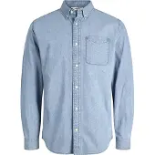 Jack & Jones Skjorta 'JJEBROOK' blå