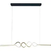 Milagro Lighting Pendellampa Ancona , Mässing / guld, Vardagsrum / matsal, Metall, Modern