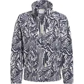 Craghoppers Dam Annjela Grafiskttryckad Halvdragkedja Fleece Topp (Antracit)