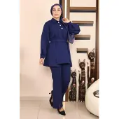 Turkishsouq Slits Kostym Indigo
