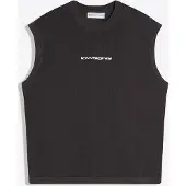 Bershka T-shirt svart / vit