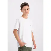 Alpha industries T-shirt svart / vit