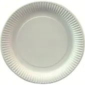 Papstar pure - Platta - Storlek 23 cm - rund - engångsvara - vit (paket om 100)