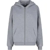 Urban Classics Fluffy Sweatshirt Med Dragkedja