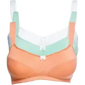 Bonprix Behå mint / orange / vit