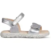 Geox Platta sandaler HAHITI flickor - Silver - 29
