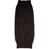 Dolce&Gabbana Brun Kasmirstickad Halsvärmare Foulard Scarf
