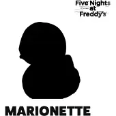 Numskull Fnaf 1st Ed Marionette Figur