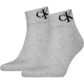 Calvin Klein 2 Pack Soft Cotton Stretch Ankle Socks