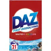 Daz Whites & Colours Tvättmedel Pulver – 1050 g