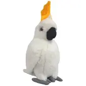 Beppe Maskot till näbbpapegoja vit 33 cm