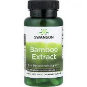 Swanson Health Bambuextrakt, grönsakskapslar 60 (300 mg per kapsel)