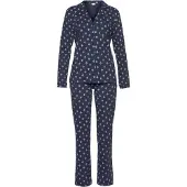 s.Oliver Pyjamas marinblå / pastellgul / mint / rosé