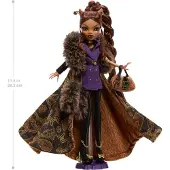 Monster High Clawdeen Wolf docka i high fashion-serien „Wolf Manor“ med tillbehör