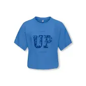 ONLY GIRLS T-shirt 'KOGSTELLA' royalblå
