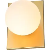 ITALUX Vägglampa Vägglampa modernt guld Mediamo MBM-4597/1 GD