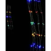 Fantastiko Gardiner 100 Led-lampor 5x1 Mt Multifärgad