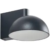 LUCANDE Utomhusbelysning , Velira, Svart, Metall, Modern