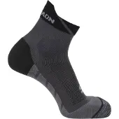 Salomon - Trail running kläder - Socks SpeedCross Ankle Black/Magnet/Quarry för UnisexUll - Storlek 36-38 - Svart