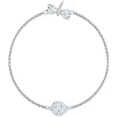 Swarovski Remix Collection Trollslända Pärlarmband Damarmband Rodiumpläterad Vitguldpläterad 5520650 M