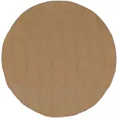vidaXL Matta Naturfärg Ø 240 cm Jute