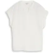 Tom Tailor Blus vit