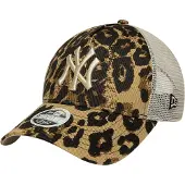 New Era Keps - 9Forty M-Crown Trucker - NY Yankees Leopard - D - - 56-63 cm - Keps
