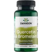 Swanson Health , Quercetin & Bromelain, 100 Capsules