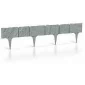 Prosperplast GARDEN BARRIER 3.9m GARDEN STONE CONCRETE