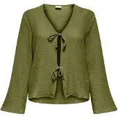 JDY Blus 'JDYTHEIS' oliv