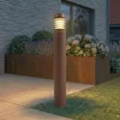 LUCANDE Utomhusbelysning , Skagena, Brun / rost, Terrass, Aluminium, Modern