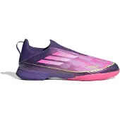 Adidas F50 League Laceless In Lamine Yamal - Unity Purple/vit/lucid Lemon Barn - Inomhus (Ic), storlek 32