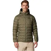 Columbia Men's Delta Ridge II Down Hooded Jacket Stone Green