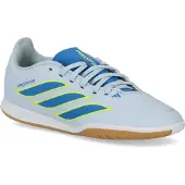 Adidas Predator Club Sala In Ice Cold Precision - Crystal Sky/ray Blue/gul Barn - Inomhus (Ic), storlek 38