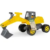 Lena GIGA TRUCKS Eco jättestor dikesgrävare gåbil svart/gul 70 cm