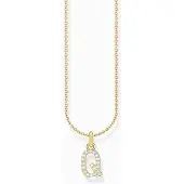 Thomas Sabo 18K guldpläterat bokstavssmycken O KE2254-414-14