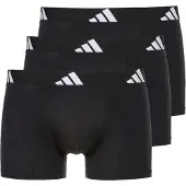 Adidas Underwear Kalsonger Active Flex Cotton 3-pack - Svart, storlek Small