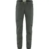 Fjällräven - Vandringskläder - Vardag Trousers M Stone Grey för UnisexBomull - Storlek S/M - Grå