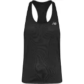 New Balance - Trail running-kläder dam - Athletics Tank Black Heather för Unisex - Storlek L - Svart