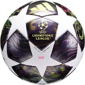Adidas Fotboll Champions League Final 2025/26 Budapest League - Lila/vit/gul, storlek Ball SZ. 5